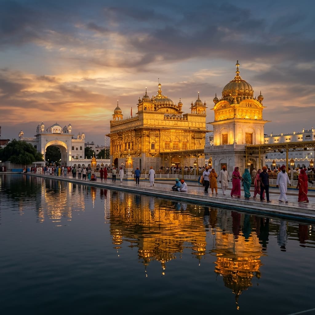Golden Triangle with Golden Temple & Wagah Border Ceremony